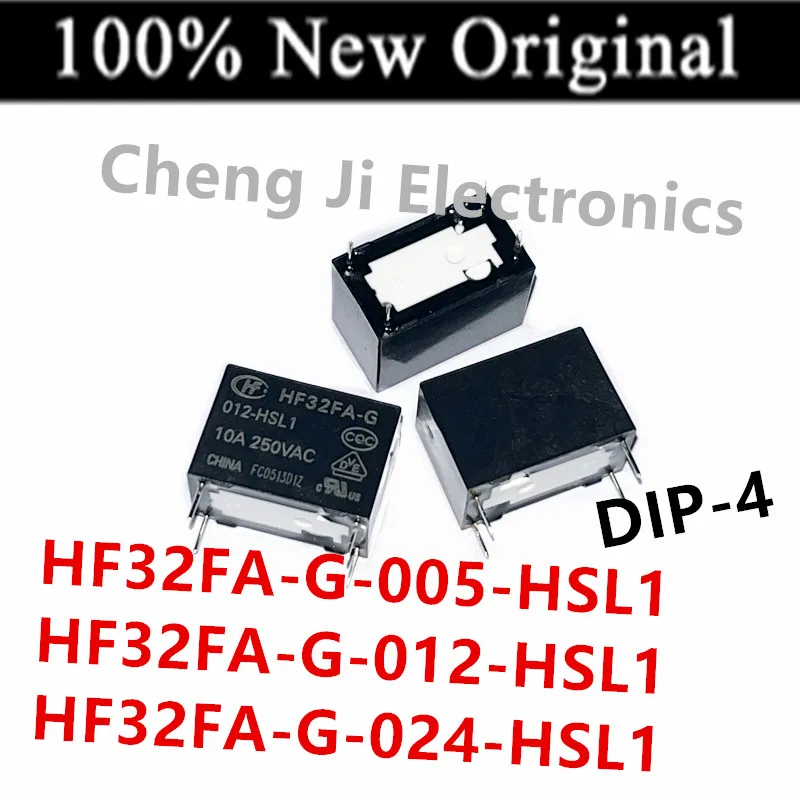 10 шт./лот Φ новые оригинальные реле мощности HF32FA-G-005-HSL1/005-HSL1 HF32FA-G-012-HSL1/012-HSL1