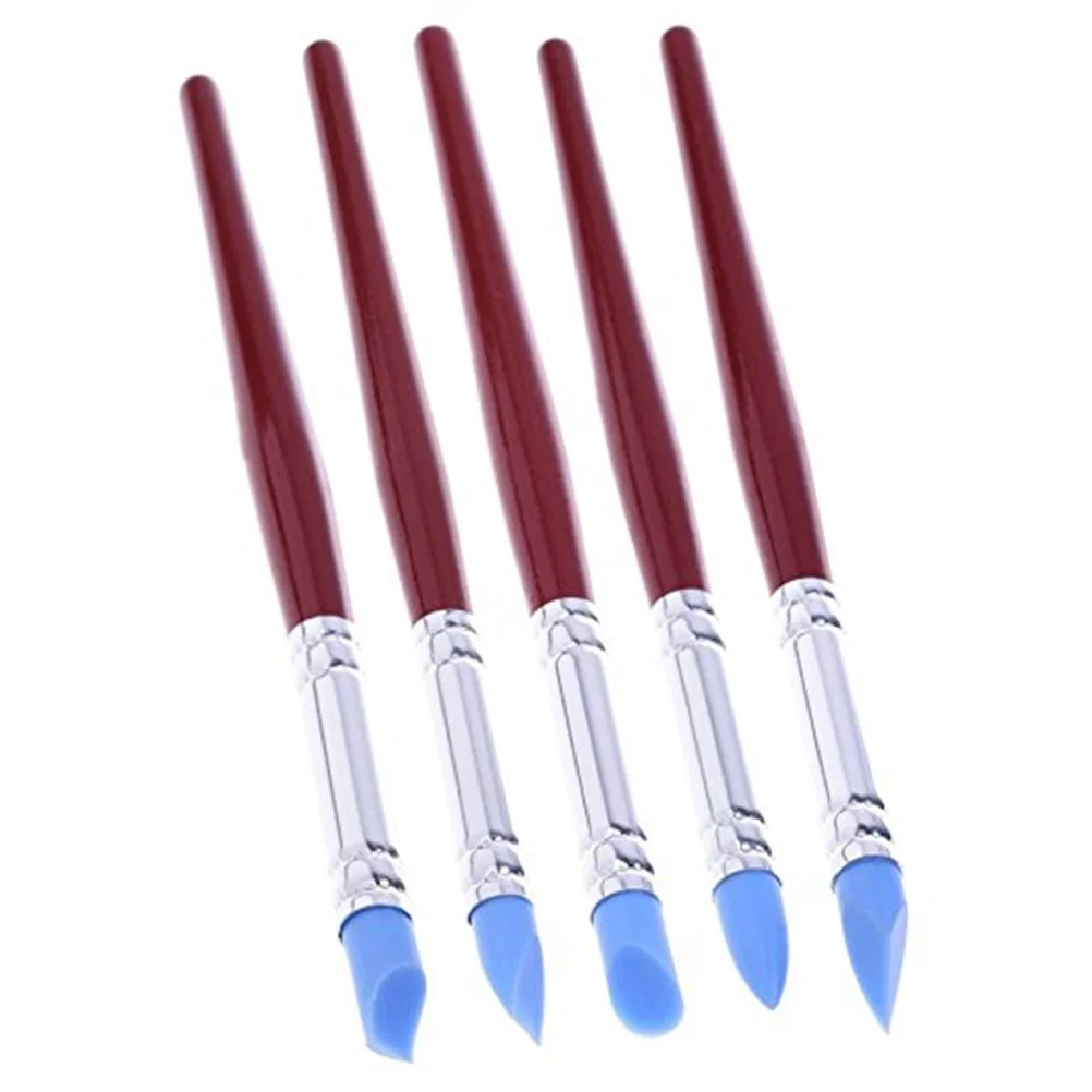 

Pens Clay Shaping Toolssculptingsilicone Brush Painting Brushes Sculpture Color Rubber Out Pottery Wipe Shaper