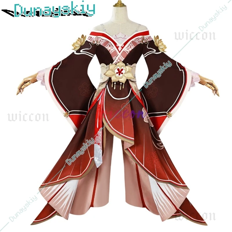 Honkai Star Rail Tingyun Fugue Cosplay Costume Wig Dress 3D Fans Sky-Faring Commission Xianzhou Luofu Halloween Party for Women