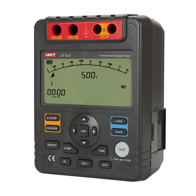 Распродажа скидка цифровой тестер сопротивления изоляции UNI-T UT513 измеритель