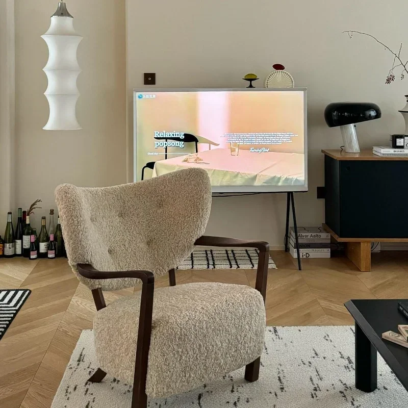 Мусс датский дизайнер средневековый одиночный диван-кресло Североамериканский