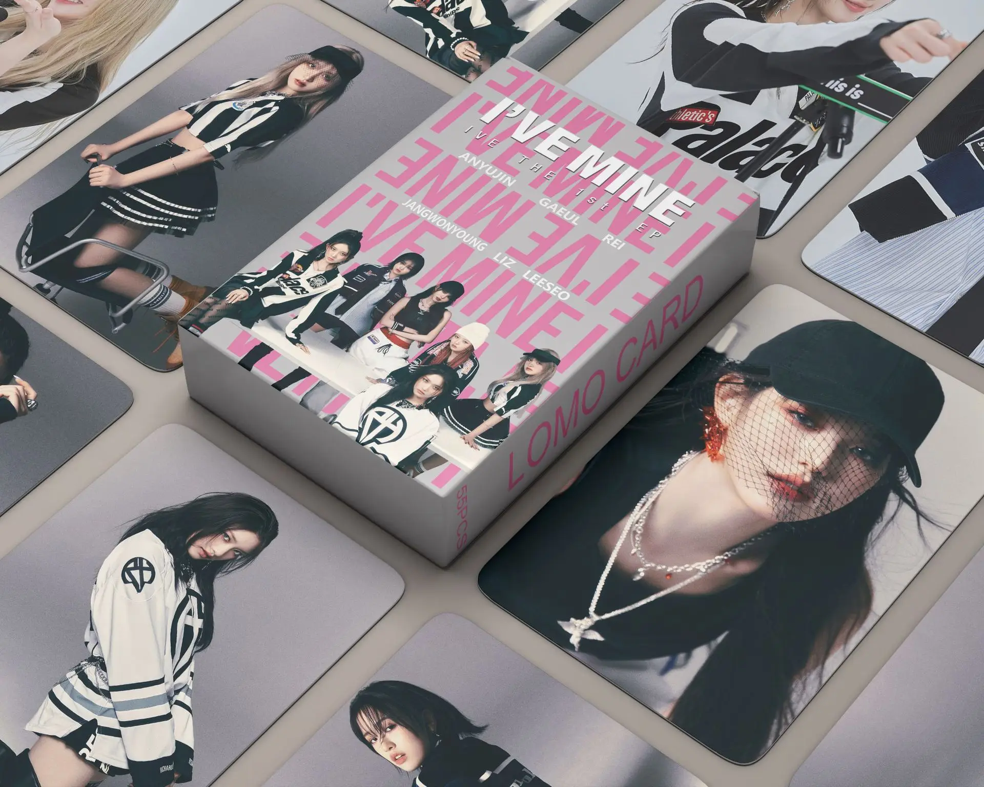 

KPOP IVE фотооткрытки, первый фотоальбом, ЛОМО открытки в любом стиле, бумажные открытки в стиле INS, WonYoung yuliz