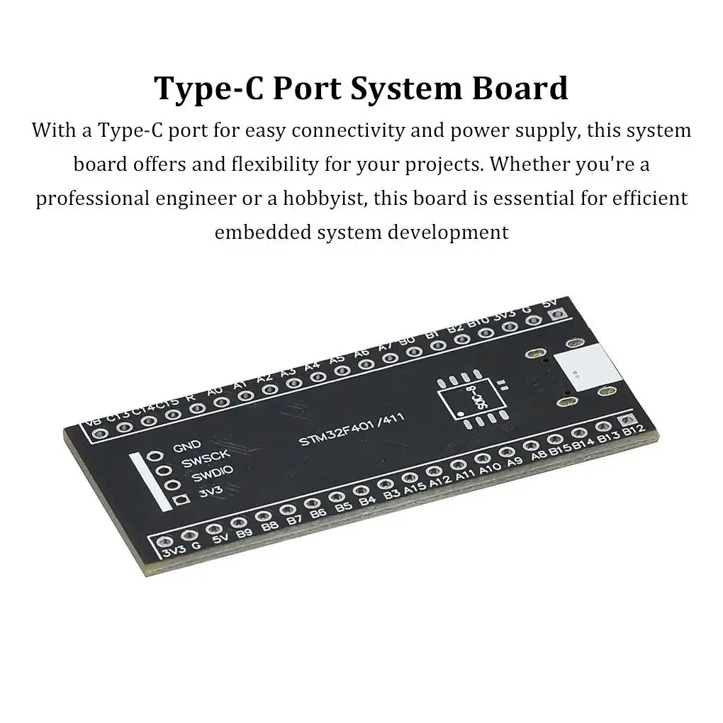 Системная плата STM32F401RCT6/STM32F401CCU6 системная MicroPython макетная