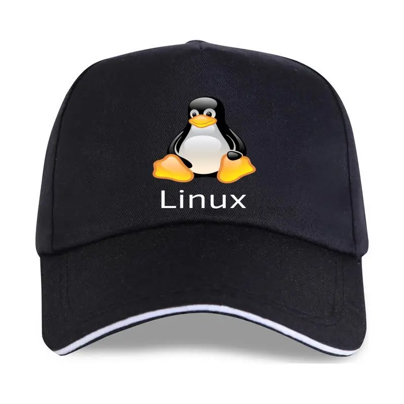 

2022 забавная бейсболка Linux, программатор компьютера, Пингвин для мужчин
