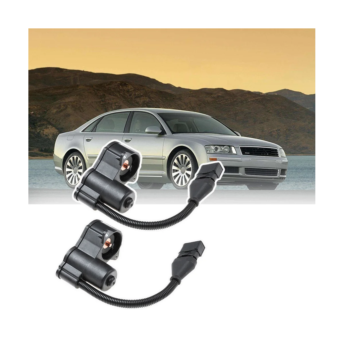 2 шт. 4E0998281B Серводвигатель тормозного суппорта 32333552 для Audi A8 S8 2004 -2010 4E0998281 4E0 998 281B