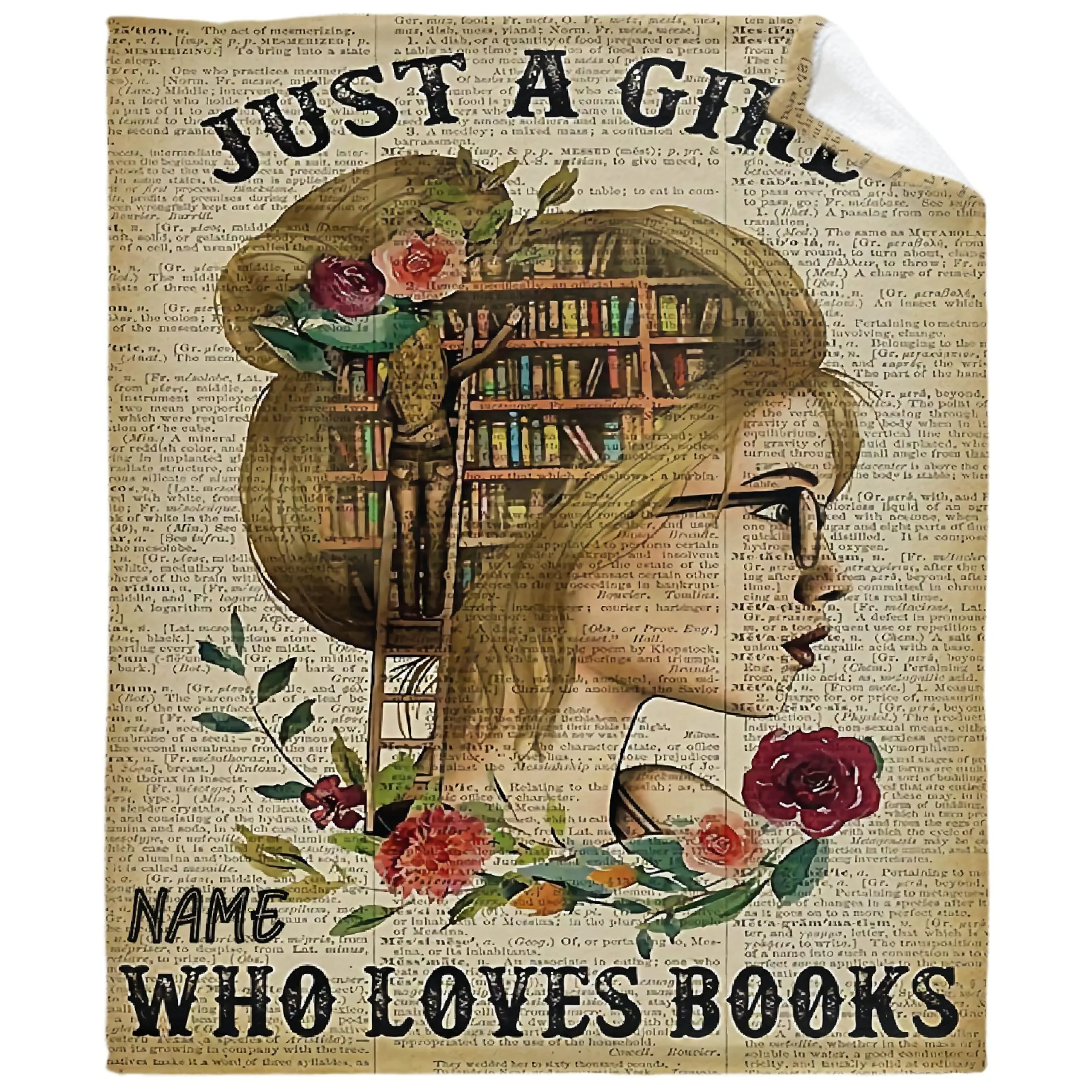 

Book Lovers Gifts Blanket Librarian Gifts Throw Blanket Book Club Gifts for Reading Lovers Birthday Christmas Graduation Gifts