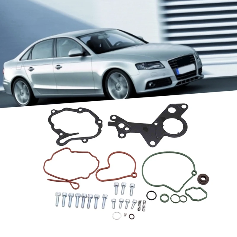 Car Vacuum Fuel Tandem Pump Repair Kit 038145209Q For VW SKODA Diesel Engines 2000-2010 Parts Seals