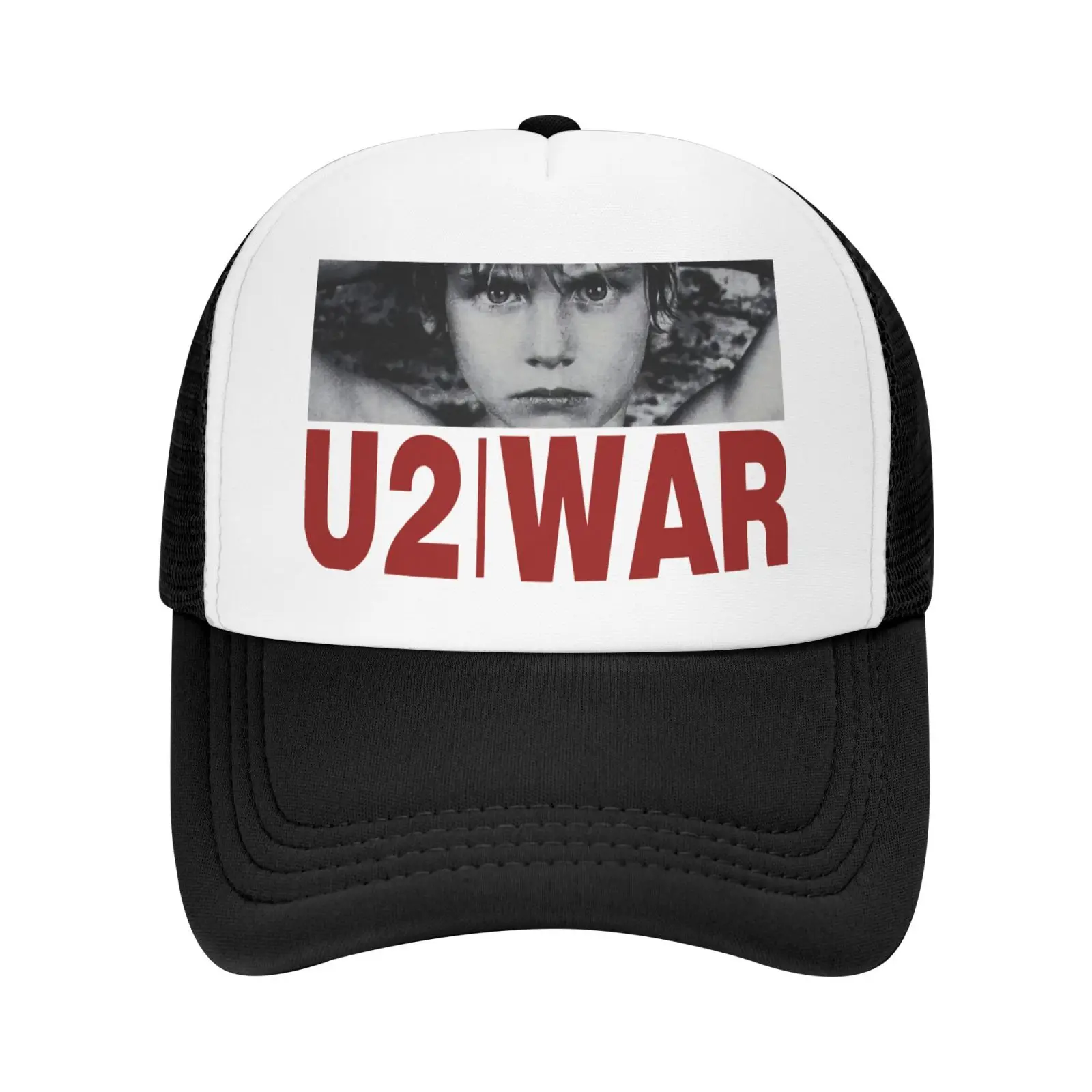 

U2 War Album Face Over Red Cap Balaclava Men's Hats Summer Hat Beanies For Men Custom Logo Women's Cap Balaclava Man Women Hat