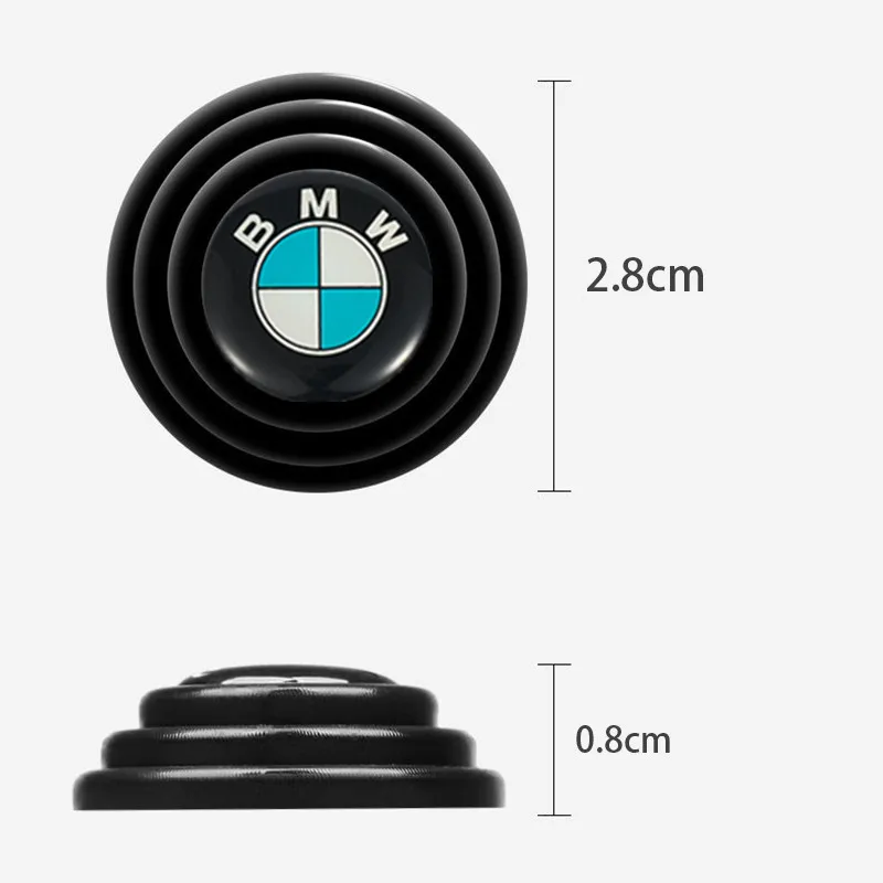Автомобильные силиконовые наклейки на дверь амортизатор звукоизоляционный