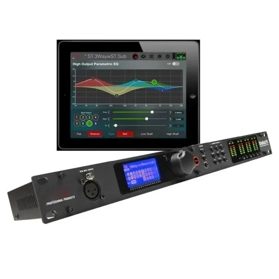 Фото DriveRack PA2 2 в 6 выходов 2 в 6 выходов DSP цифровой аудиопроцессор для профессионального сценического звукового оборудования №2