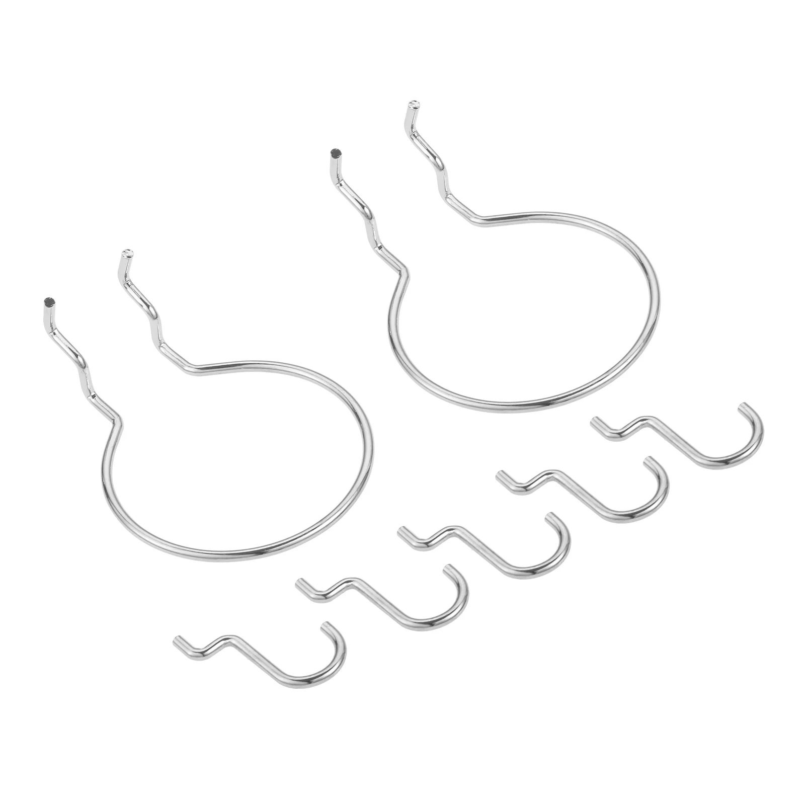 5/2 шт. U-образные металлические крючки-петли |