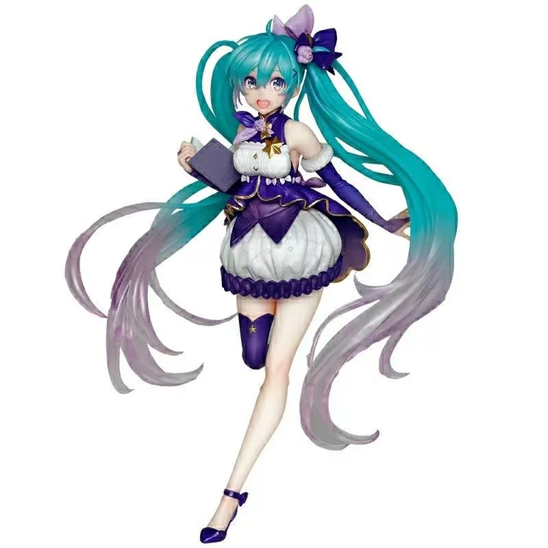 

21CM Original Taito 2022 MIKU 3rd Season Winter Ver. Figure PVC Model Doll Colletible Toys Gift