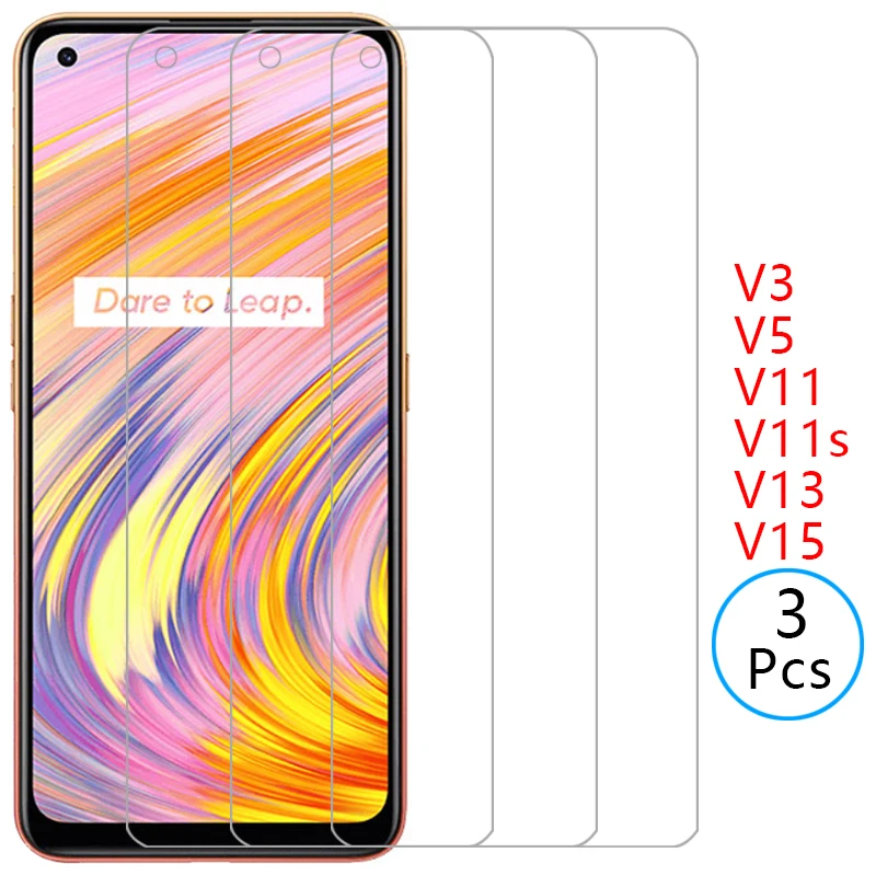 Чехол из закаленного стекла для realme v3, v5, v11, v13, v15, задняя крышка для realmev15 v, 3, 5, 11, 15 v, 360 realmi reame real me