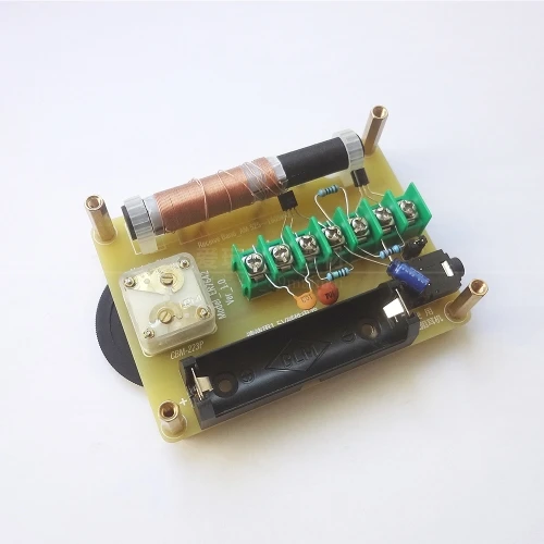 

Children's Manual Technology Production 7642 Simple Radio DIY Kit Scientific Experiment Electronic Circuit Board Assembly