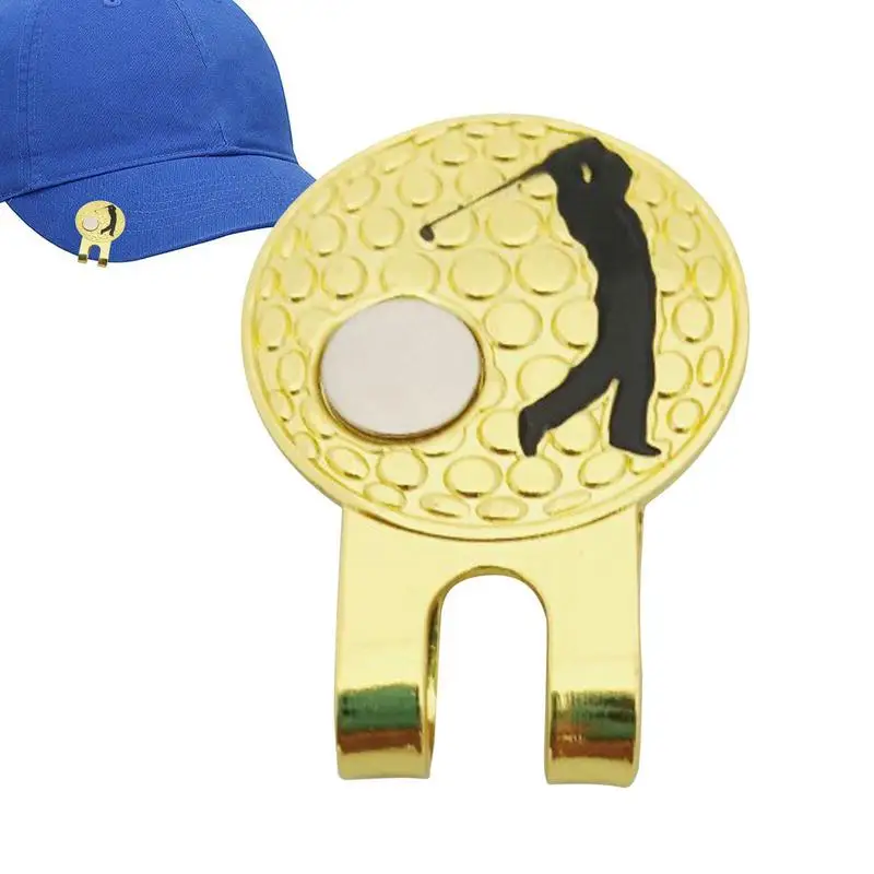 

Golf Clips For Hats Outdoor Golf Magnetic Metal Marker Portable Golf Accessories For Men Women Golf Aiming Tool For Driving