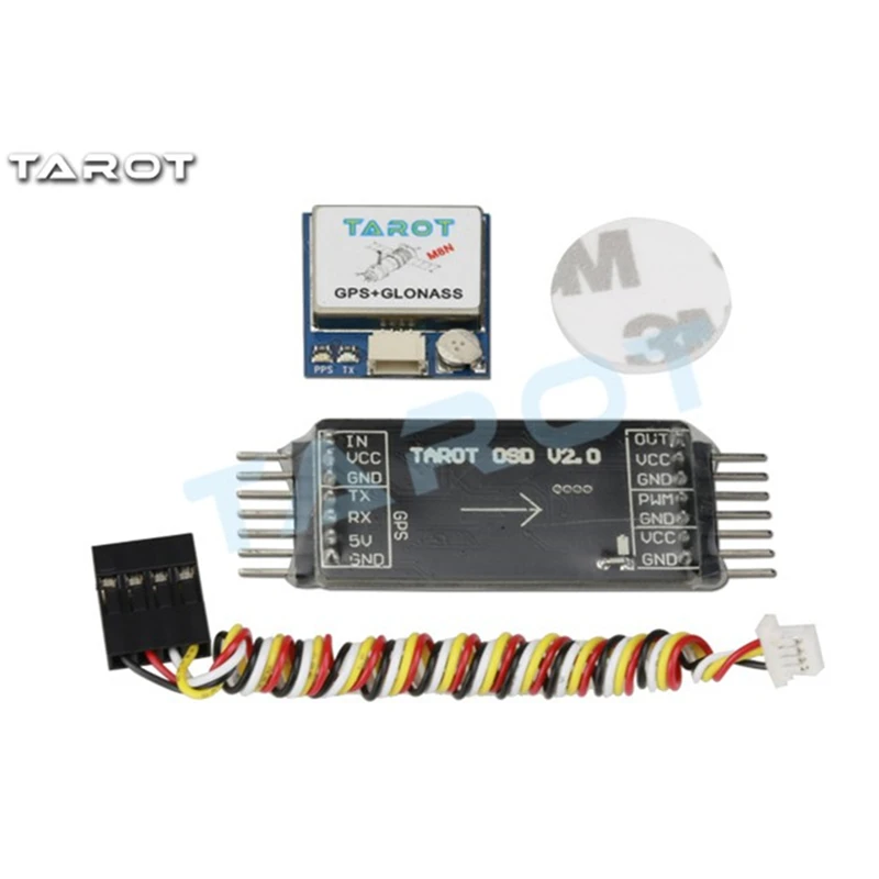 Tarot TL300L2 Mini OSD с системой верхнего слоя GPS для камеры FPV Gimble/различных типов