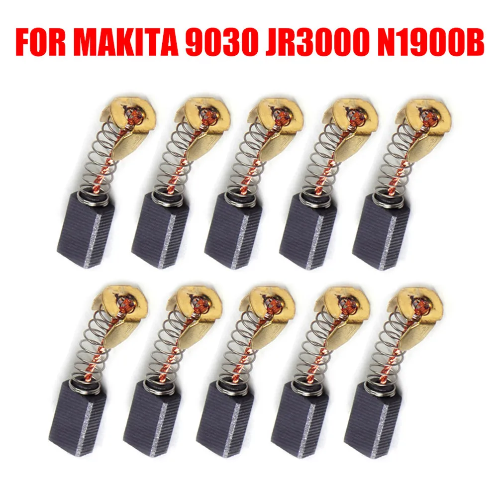 

10pcs Carbon Brush CB9 CB10 CB50 CB51 CB60 CB68 181021-2 191947-0 Carbon Brush Replace For Makita 9030 JR3000 N1900B
