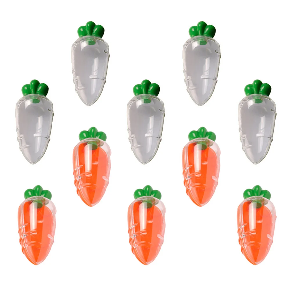 

Easter Candy Box Carrot Boxes Containers Treat Carrots Party Decoration Mini Clear Favor Holder Gift Storage Fillers Egg