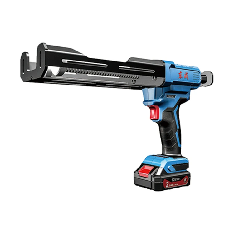 

DCPJ02- 12 Rechargeable Cement Tile Mortar Electric Caulking Gun Automatic Glue Gun Beauty Seam Double-tube Glue Gun