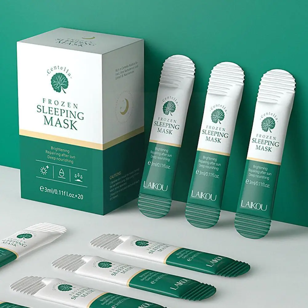 

No-wash Face Centella Sleeping Moisturizing Care Soothing Face Face Skin Repairing Pack Brighten O6w0