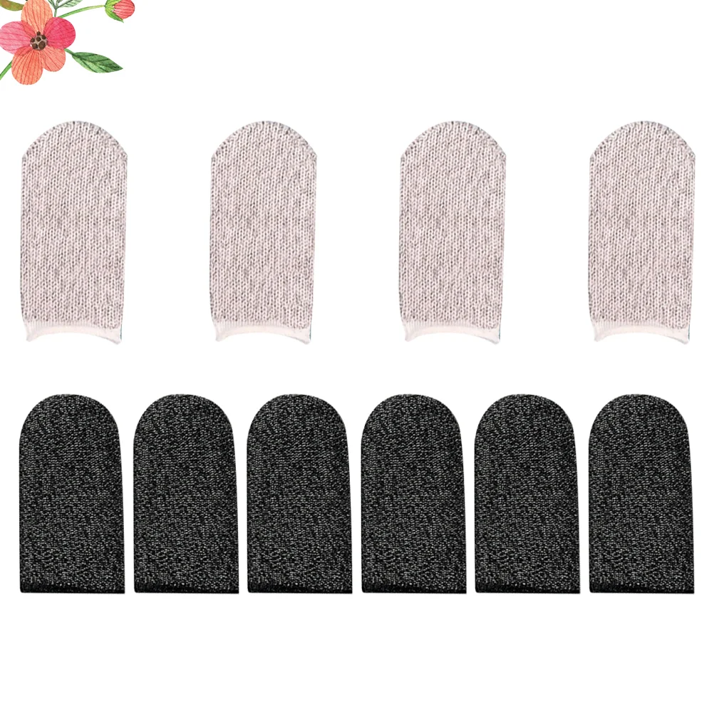 

10Pcs Finger Sets Wear-resistant Flexible Washable Finger Cots Finger Sets for Adults