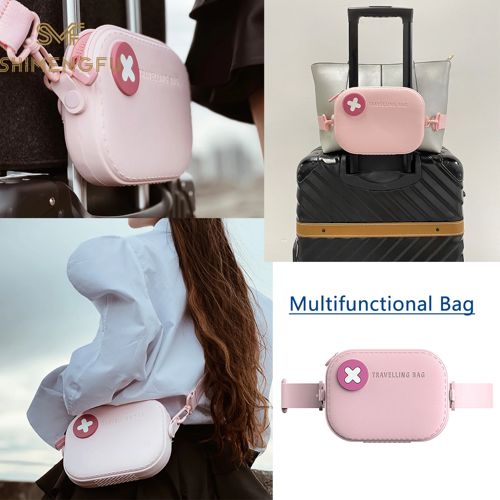 Large Capacity Folding Travel Bags Waterproof Luggage Tote Handbag Travel Duffle Bag Gym Yoga Storage Shoulder Bag For Women Men