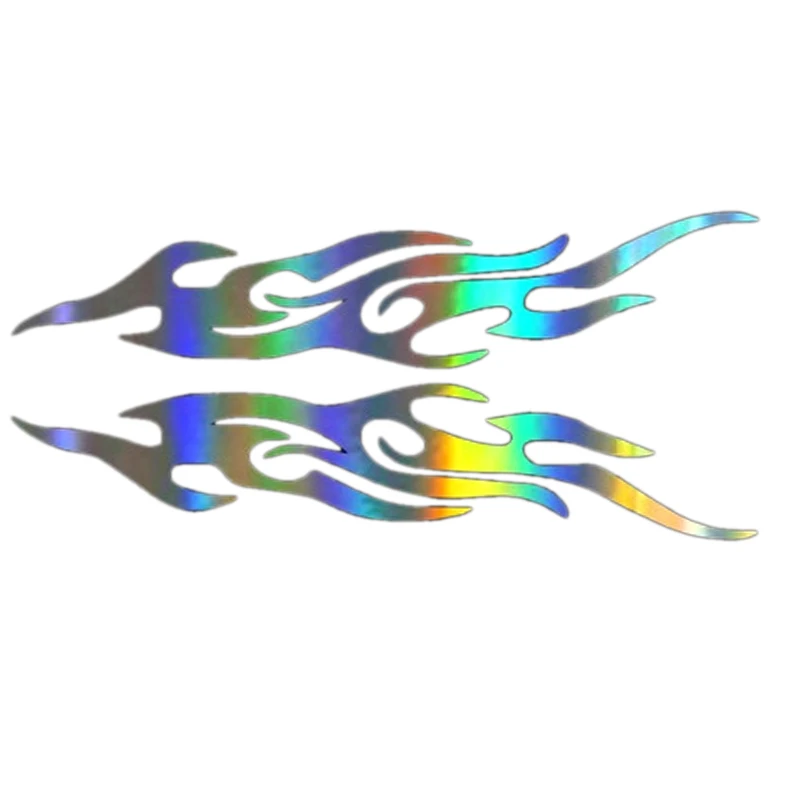 

Автомобильные наклейки, модифицированное пламя, светоотражающая наклейка, авто внешние аксессуары, наклейки, мото, декор кузова, Voiture, принадлежности