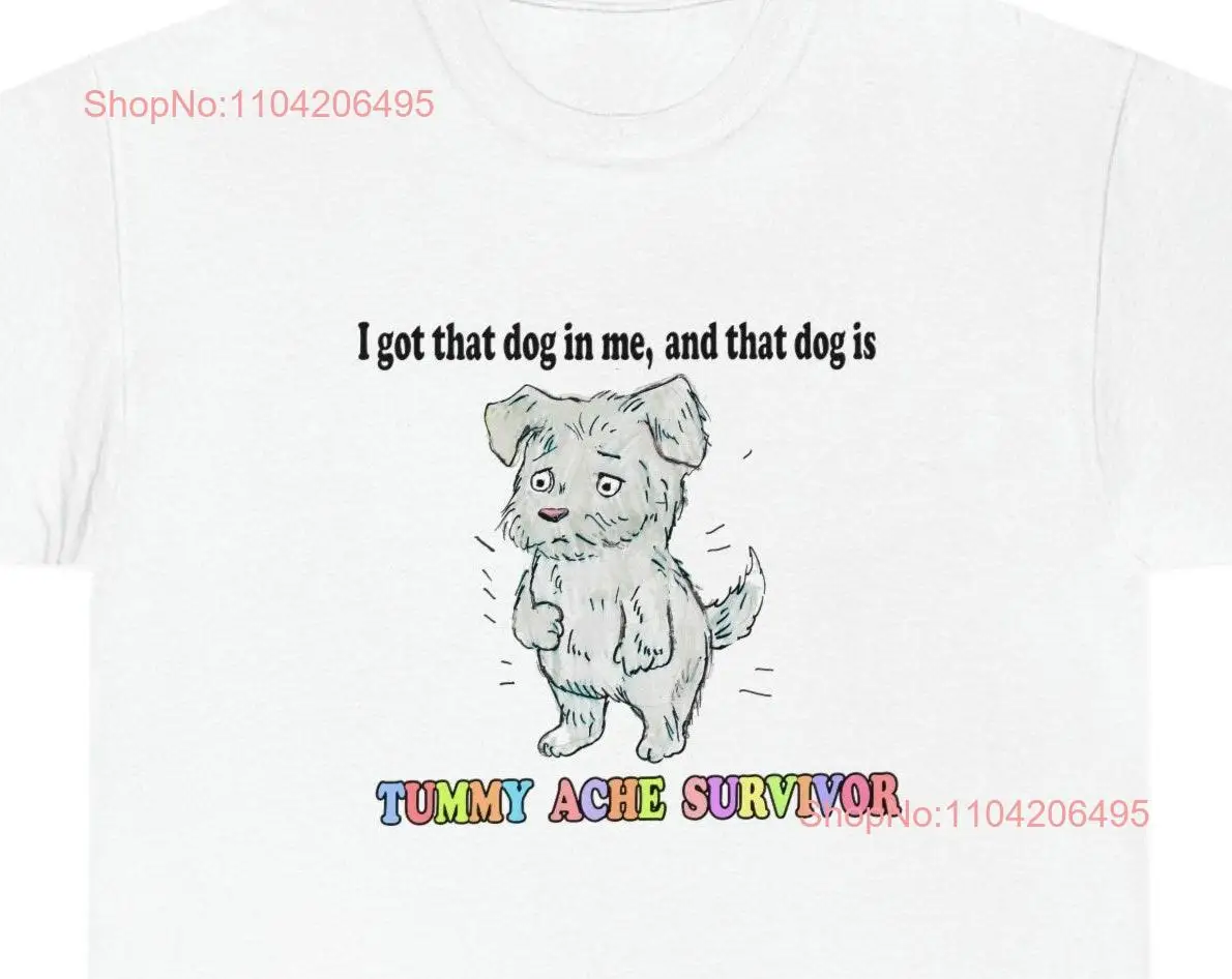 Dog in me ovresized shirt funny meme 90s unisex oversized long or short sleeves