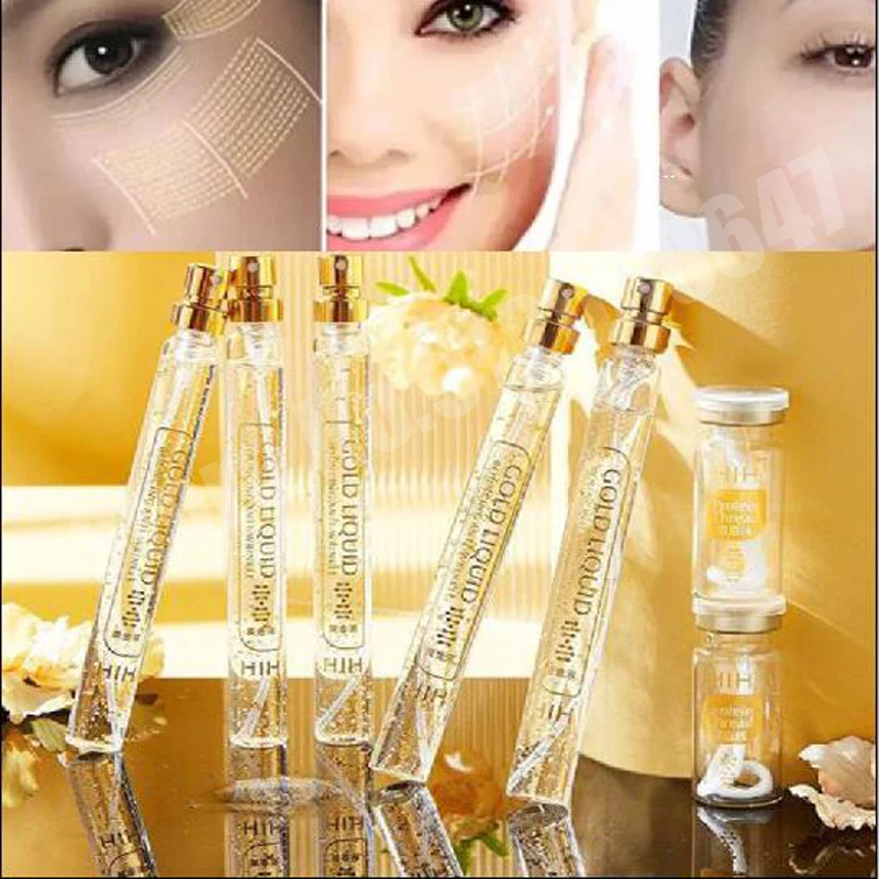 

Активная коллагеновая шелковая нить, сыворотка для лица, против морщин, укрепляющая, осветляющая, тонкие линии, золотая нить, резьба, уход за...