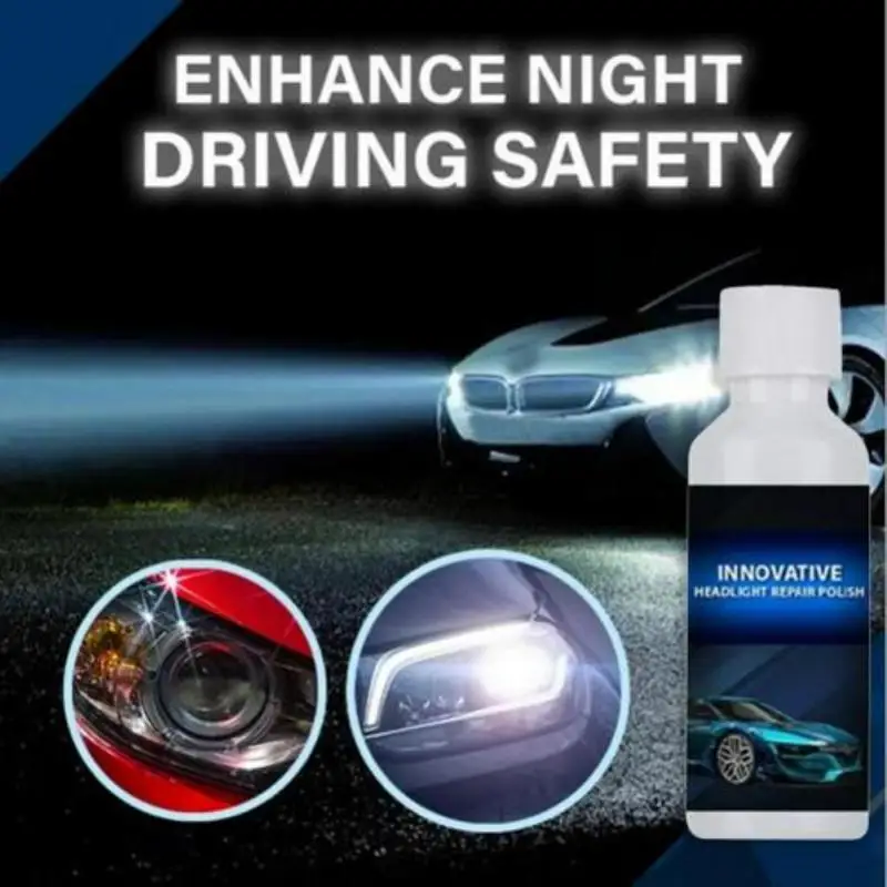 

Scratch Remove Effective Car Light Repair Agent Durable Car Headlight Repair Fluid Practical Headlight Repair Fluid Automobile