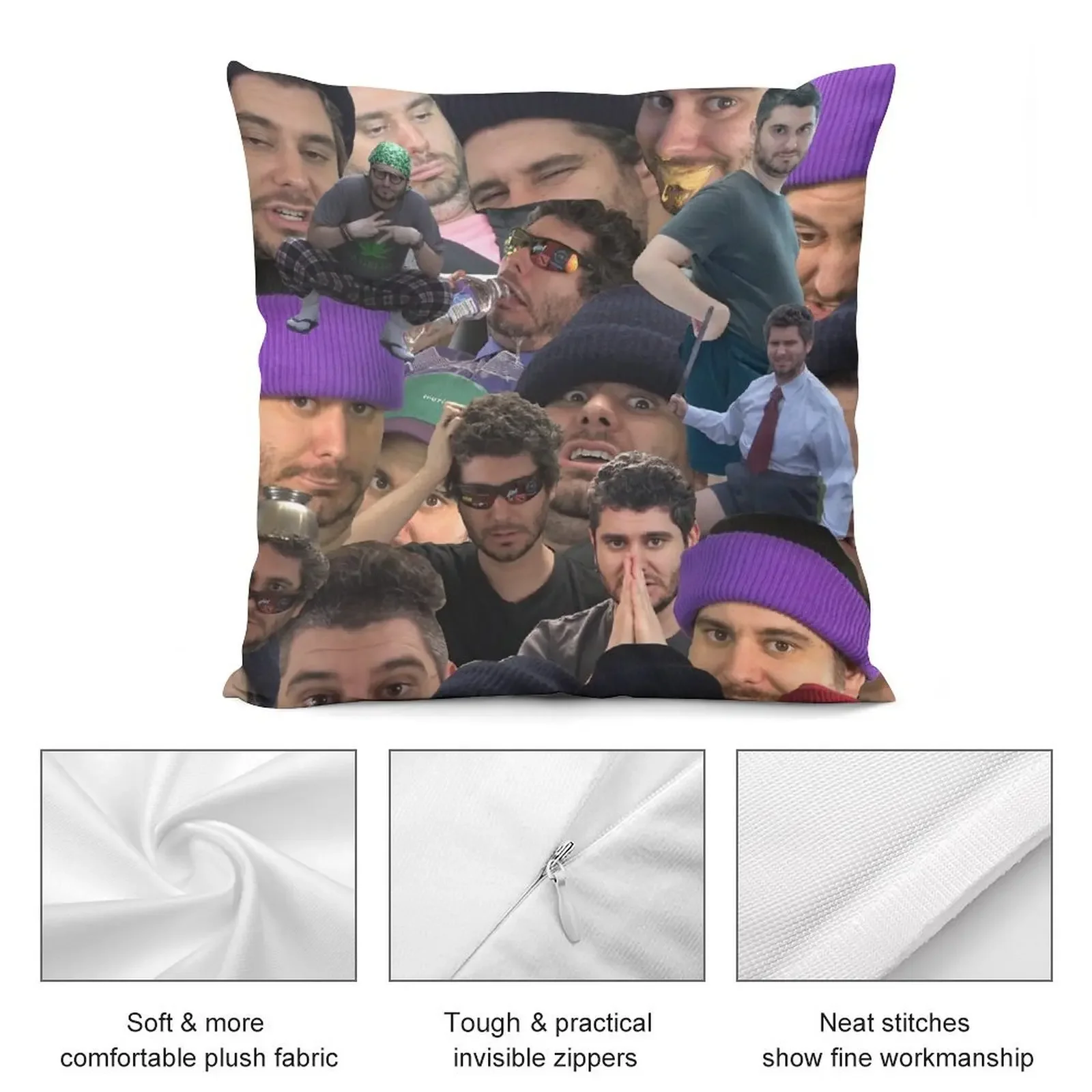 Чехол для подушки Ethan Klein h3h3 Полиэстер