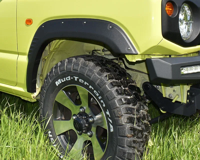 4 шт. матовые черные Брызговики для Suzuki JimnyJB64 2018-2022