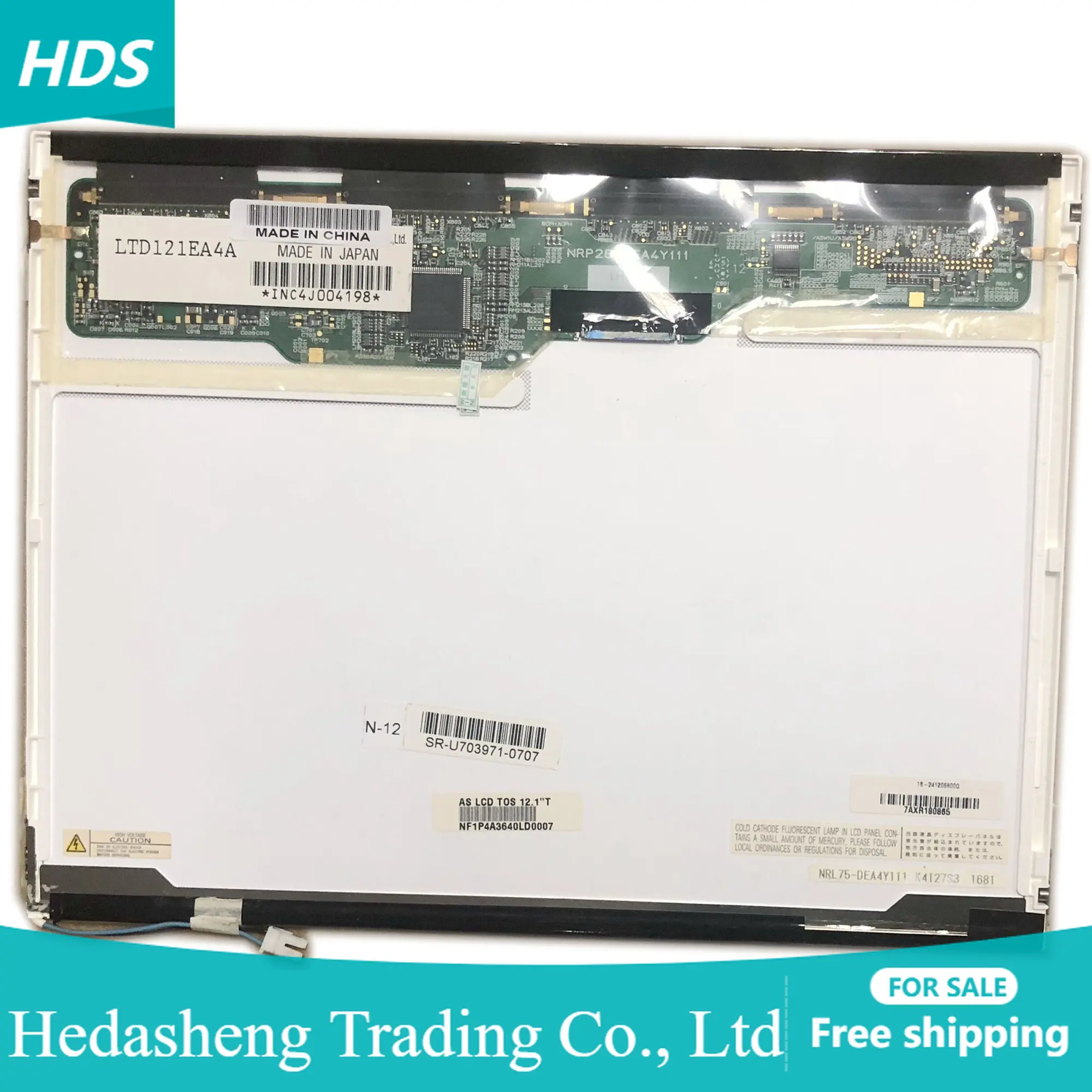 

LTD121EA4A 12.1'inch 1024X768 20PIN Laptop Panel LCD LALAWIN Screen