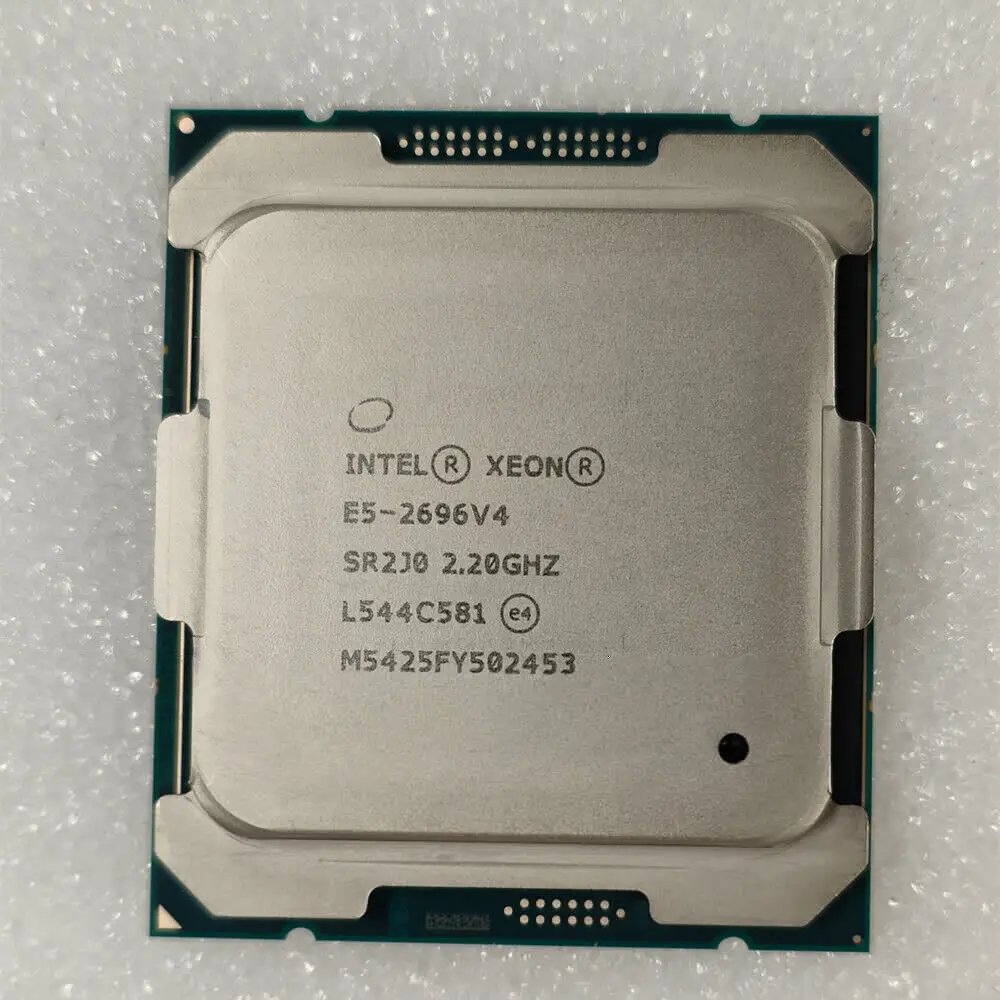

Used for Intel Xeon E5 2696 V4 2696V4 Processor 2.2GHz 22 Cores 55M 150W 14nm LGA 2011-3 Server CPU