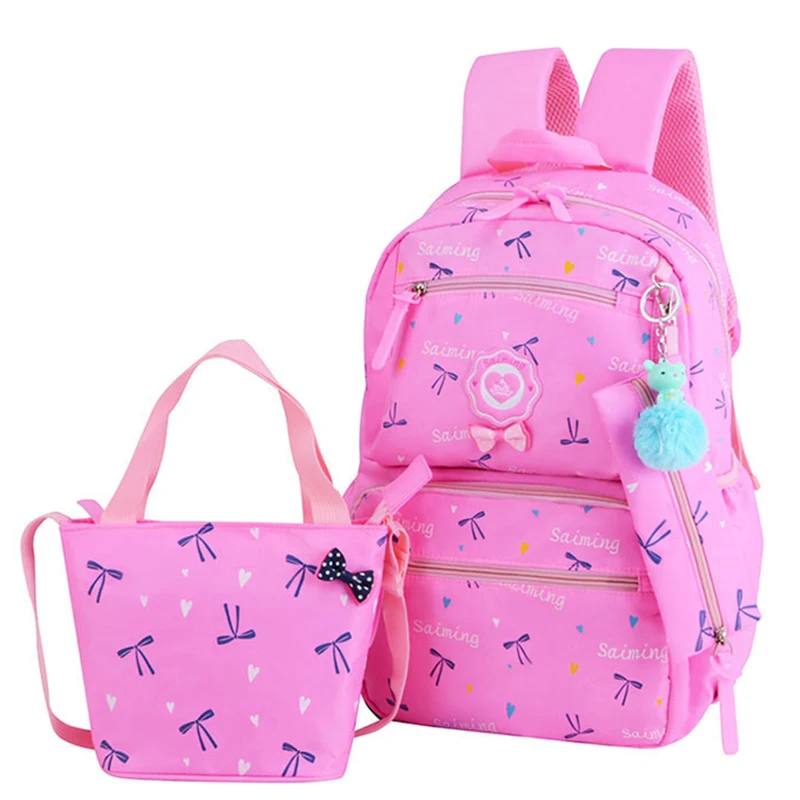 Teenager Girls Printing travel Backpacks School Bags for boys Orthopedic Backpack 3pcs/Set Rucksack school bag mochila infantil