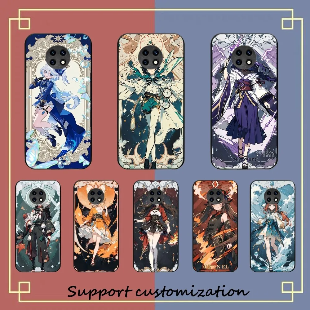 Чехол для телефона G-Genshin I-Impact Redmi Note 4 X 5 A 6 7 8 T 9 9S 10 11 11S 11Epro Poco M3 pro