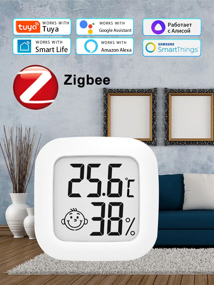 

Tuya Zigbee Датчик температуры и влажности