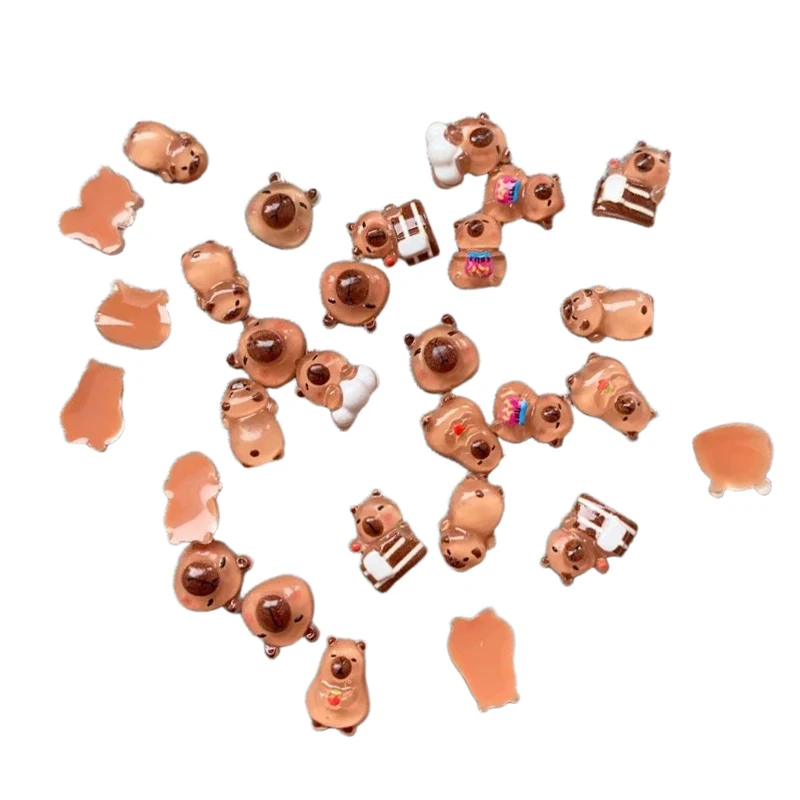 

Пластиковые мини-капибары, набор из 100 штук