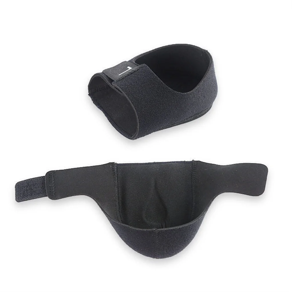 

Pack of 2 Adults Foot Covers Breathable Reusable Washable Heel Protectors Sleeves Portable Adjustable Support Black