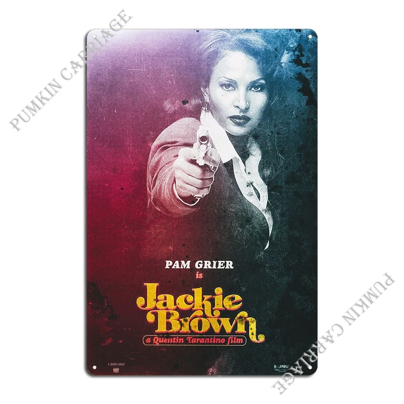 Джеки коричневый фильм плакат металлическая фотография фотообои Фотообои