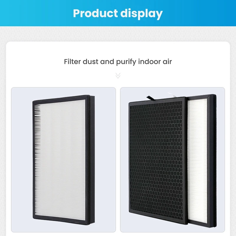 2 Sets FY1410 FY1413 Real Hepa Filter Activated Carbon For Air Purifier Parts Accessories AC1215