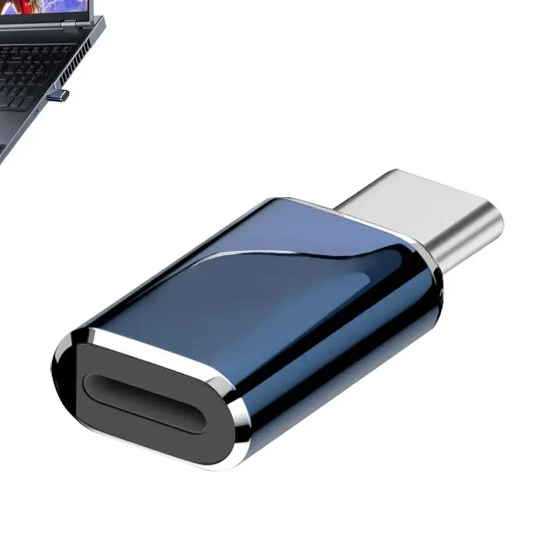 

Переходник USB Type C на IOS для быстрой зарядки, зарядное устройство 27 Вт, кабель передачи данных, конвертер для iphone 14 13 12 11 Pro Max, адаптер для быстр...