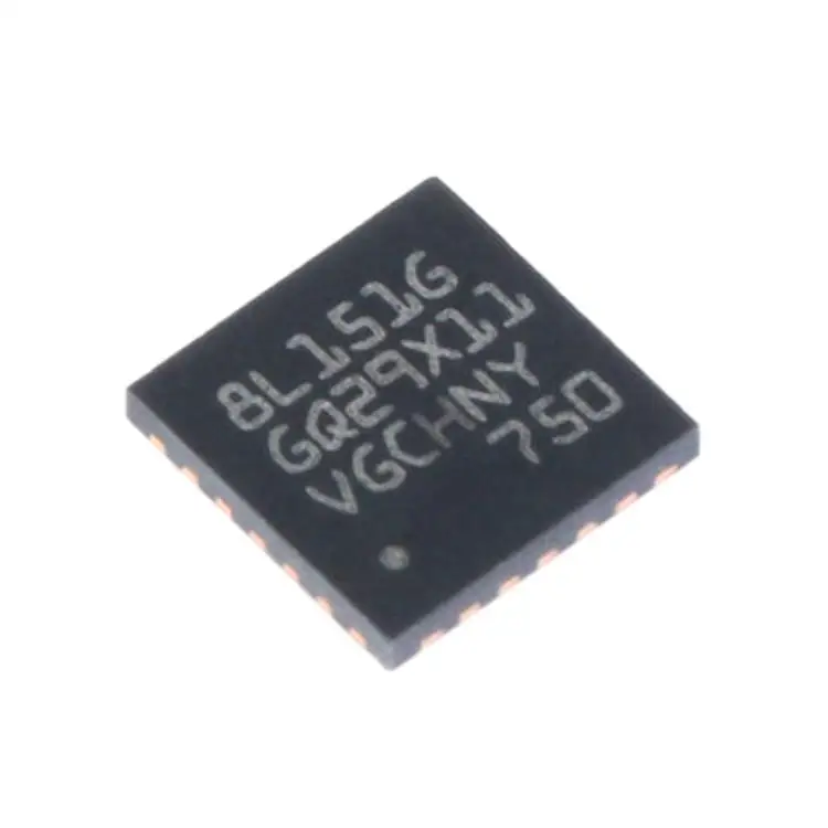

Home furnishings STM8L151G4U6 UFQFPN - 28 16 MHZ / 16 KB flash / 8-bit microcontroller MCU