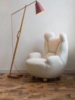 nordic childrens bear sofa chair modern leisure villa small family model room single sofa