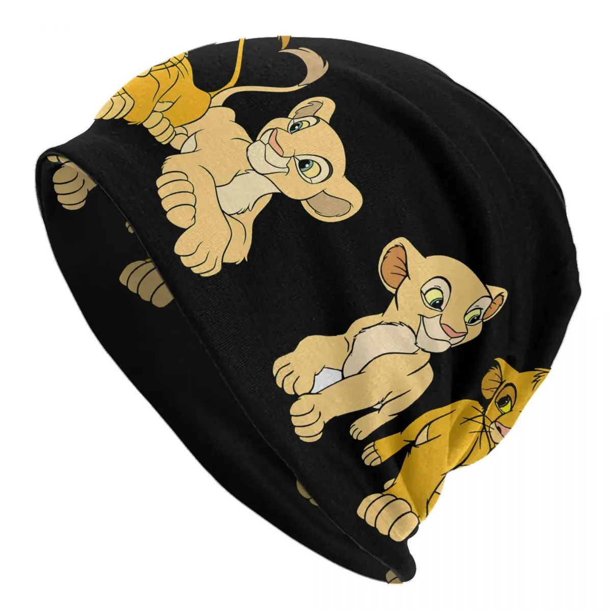 Шляпа с надписью Король Лев Simba And Nala шапки вязаная шапка в стиле хип-хоп для