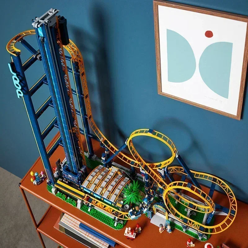 Новый совместимый 10303 Loop Coaster Парк развлечений 3756 шт. Модель Строительный блок