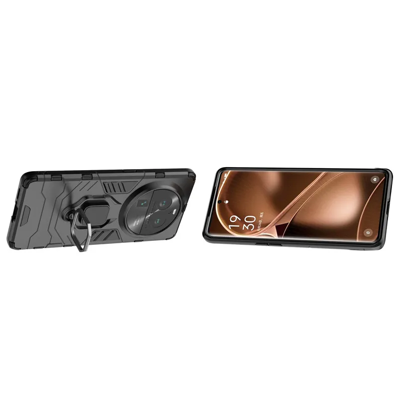 Чехол для OPPO Find X6 Pro X3 X5 противоударный силиконовый бронированный ПК Мягкий ТПУ