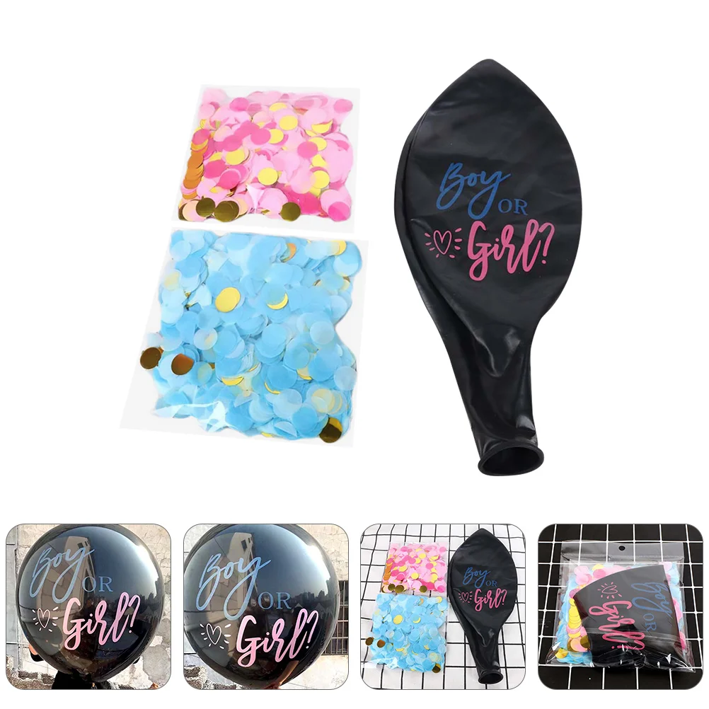 

Balloons Gender Reveal Baby Shower Partylatex Balloon Favors Letter Surprise Boys Girls Ideas Games Birthdayor Backdrop Big