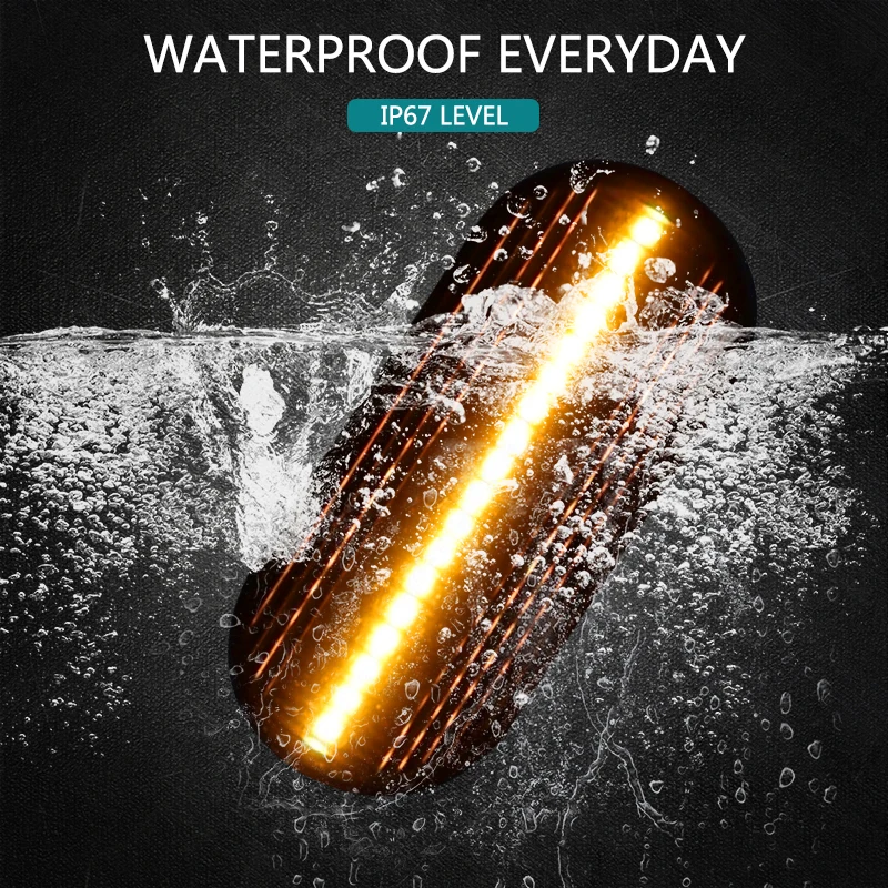 2 шт. светодиодный динамический боковой габаритный фонарь для VW Golf 3 4 Passat 3BG Bora Polo