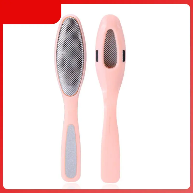 

Инструмент для педикюра и педикюра, двусторонняя пилка для ног из нержавеющей стали, для удаления омертвевшей кожи